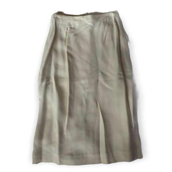Vintage Krizia SZ 8 white skirt NWT - Picture 1 of 3